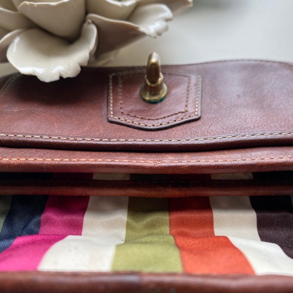❌SOLD❌ Coach brown leather wristlet / wallet - Picture 4 of 9